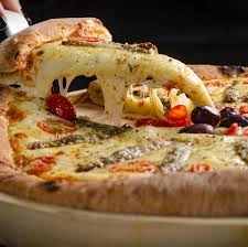 filé de aliche, tomate e parmesão